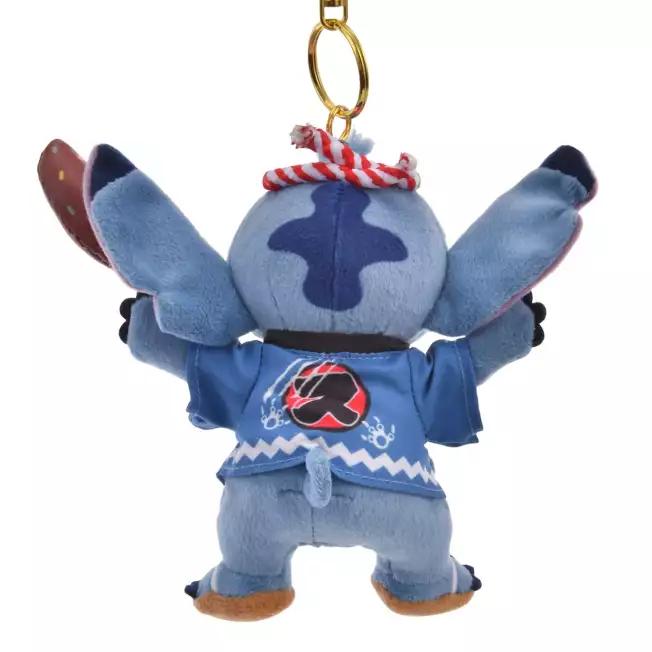 Disney Stitch Plush Keychain Japan Japanese Matsuri NEW Disney Store