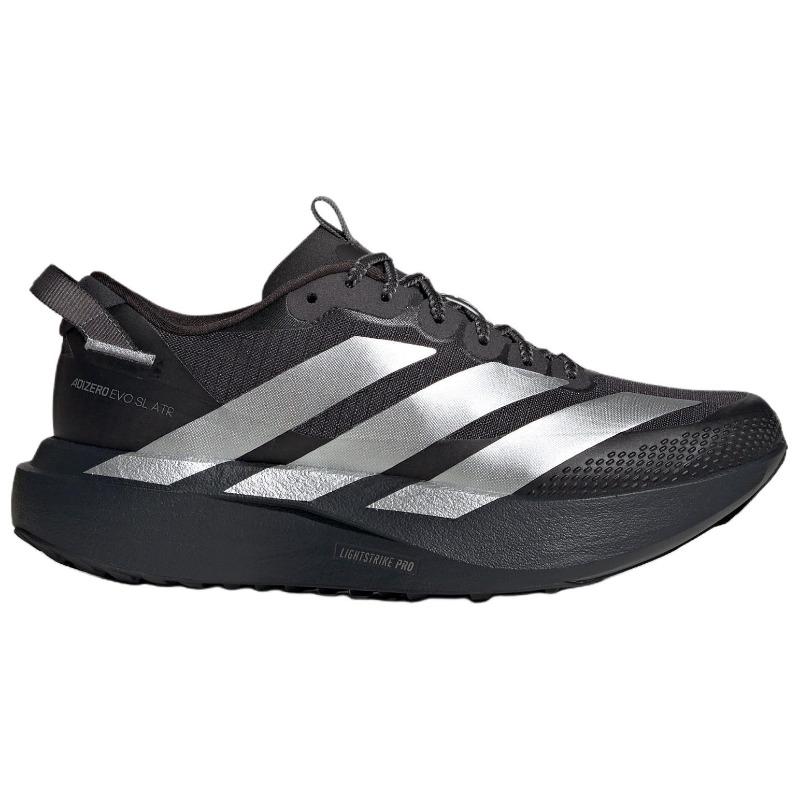 adidas Adizero Evo SL ATR Core Black Silver Metallic Men Sneakers Grey-Five KK2683