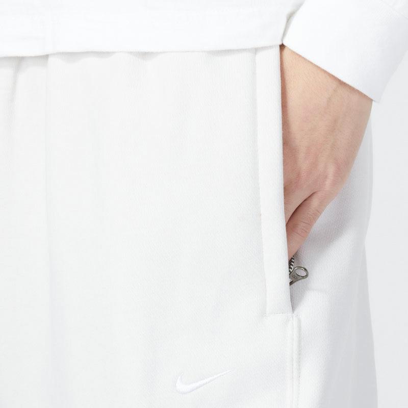 Nike Solo Swoosh Fleece Joggers Men Bottoms White DA0330-030