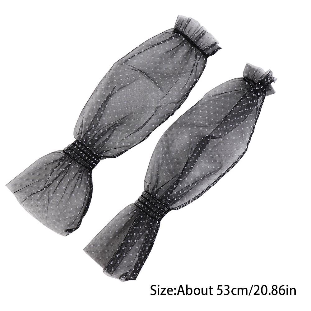 Mesh Anti-UV Transparent Lace Arm Warmers Sunscreen Sleeve Ice Silk Sleeves Sun Protection Cover