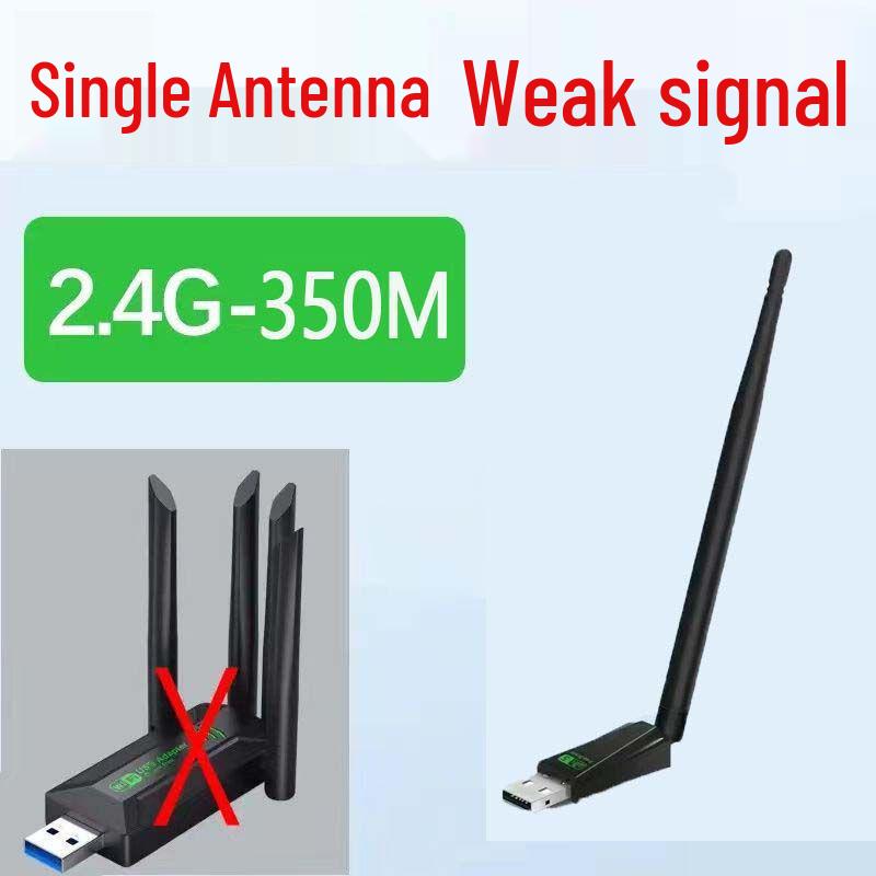 

USB Дводіапазонна гігабітна бездротова мережева карта: 5G WiFi-приймач без драйверів для настільного комп ютера та ноутбука