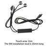 Replacement Touch Sensors Control Box Set For Lift Chairs Electric Recliners Portable 5 Pin Controllers Daily Use