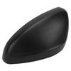 Rearview Mirror Cover Left Driver Side Car Door Mirror Cap Exterior Accessories for Citroen C3 2016‑2024 Black