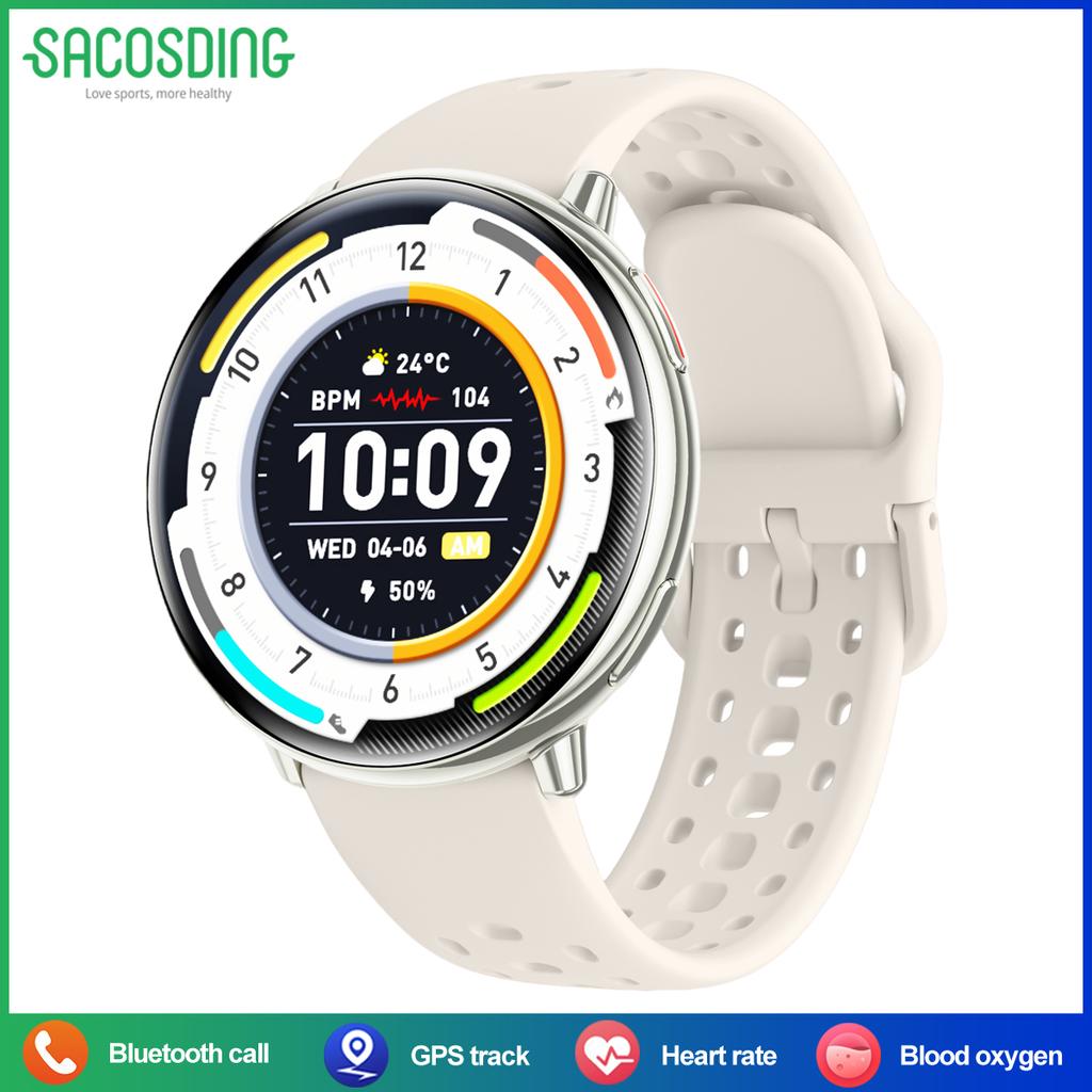 2025 Smartwatch Built-in GPS Motion Trajectory Compass BT Call AI Voice Assistant 1.43" AMOLED For Xiaomi Outdoor Sport Watch Men Women Gift