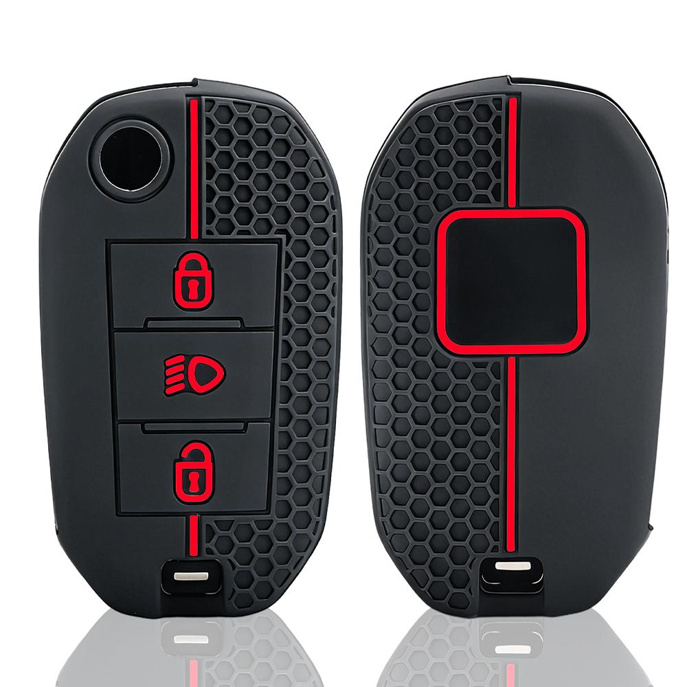 Silikonowe Etui na Kluczyk Samochodowy Do Citroen C5 C3 C4 C8 Berlingo Do Peugeot Partner Rifter 208 308 508 407 2008 3008 Expert