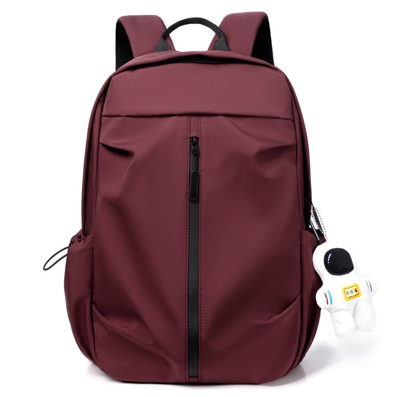 Simple and Casual Backpack, Lightweight Student Schoolbag, High School Student, Large-capacity Female Travel Backpack