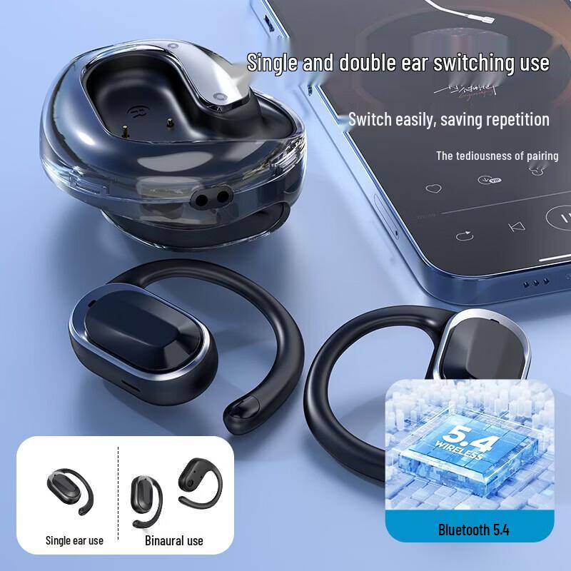 ECOLA ER29 Ear-Hook Wireless Bluetooth Headset