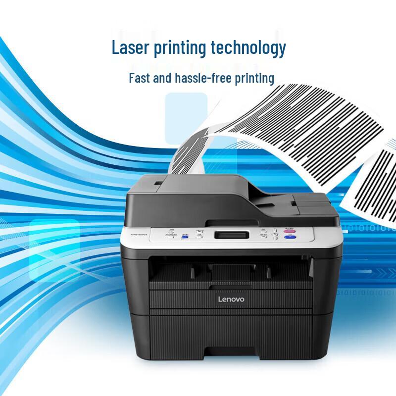 Lenovo M7615DNA A4 Black & White Multi-Function Laser Printer CN Plug (adapter Included)
