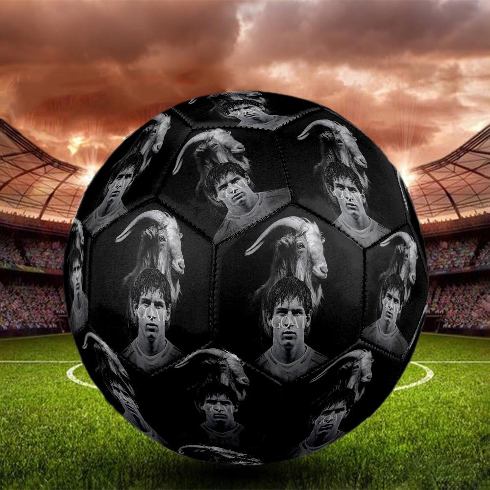 Messi Size 5 Football Machine-Stitched Indoor/Outdoor Training and Matches Surprise Collection Gift Distinctive Home Decor And Party Gift