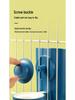 Pet Supplies: Leak-Proof and Bite-Resistant Round Head Water Bottle for Hamsters, Rabbits, and Chinchillas