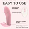 Klitsjokk Orgasme Vibrator Dildo Kvinnelig Sexleketøy Vaginal Stimulator Par Bærbar Vibrator G-punkt Voksen Onani