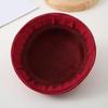 Elegant Homburg Fedoras Top Hat Fascinator Base Solid Color Hat Flat Hat Headwear Western Trend for Casual Wear