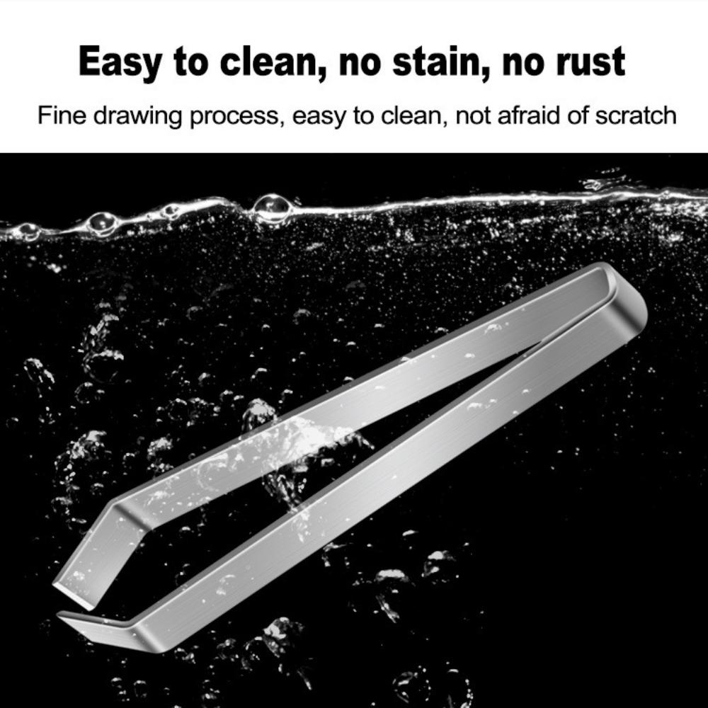 Stainless Steel Fishbone Tweezers with Ergonomic Handle