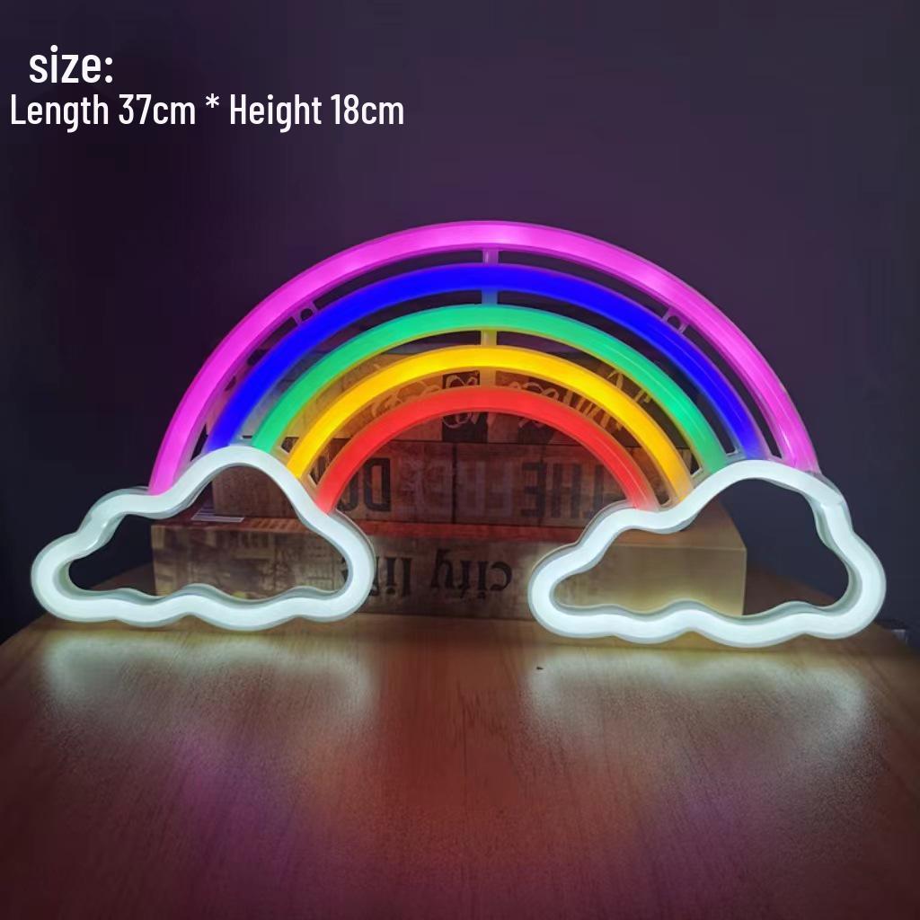 LED Neon Butterfly & Planet Wall Light - Decorative E-sports, Bar, and Photo Prop Night Light