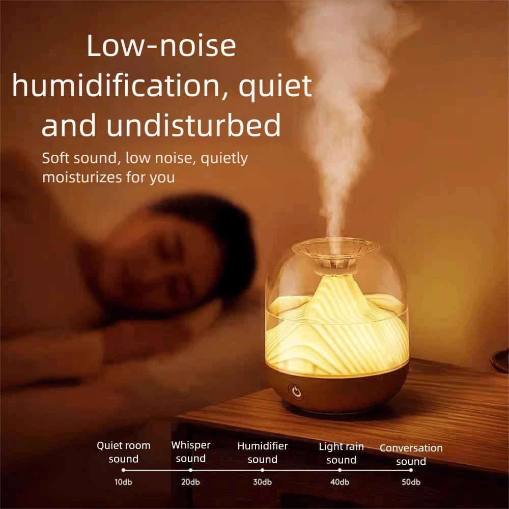 USB Rechargeable Bedroom Humidifier Night Light Ultrasonic Humidifier  Home Humidifier