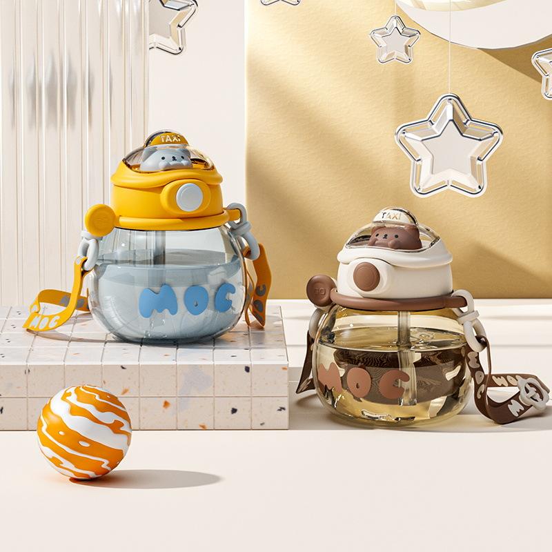 

Детский пластиковый спортивный чайник высокой ценности, летняя соломенная чашка