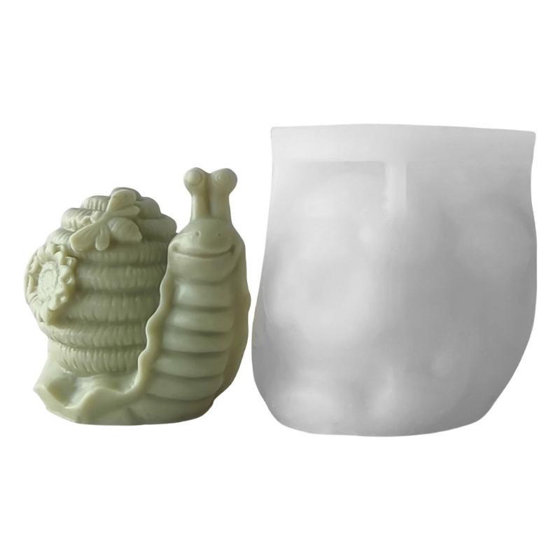 Turtles Snail Shaped Mold Silicone Mold for Candle and Soap Making High Temperature Resistant Aromatherapy Mould