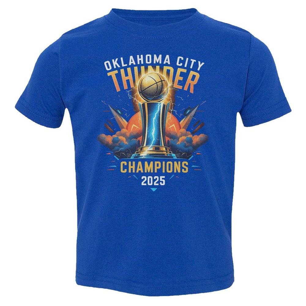 

Oklahoma City Inspired Basketball Champions Edition Toddler T-Shirt Unisex T-Shirt XXXL