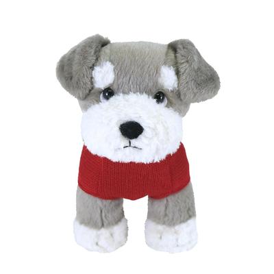 SunLemon Amikocane Schnauzer Medium Plyschdjur Hund 14x24x20cm P-9152