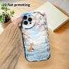 Phone Case: 2D Flat Design Suitable for iPhone 18 17 16 15 14 13 Pro Protective Case, Couple Style, Spring Little Fox, Christmas and Halloween Gifts