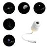 2-in-1 Mini Galaxy Star Projector Night Light Sliding Films Starry Sky Ambient Light 360° Rotating Background Atmosphere Light