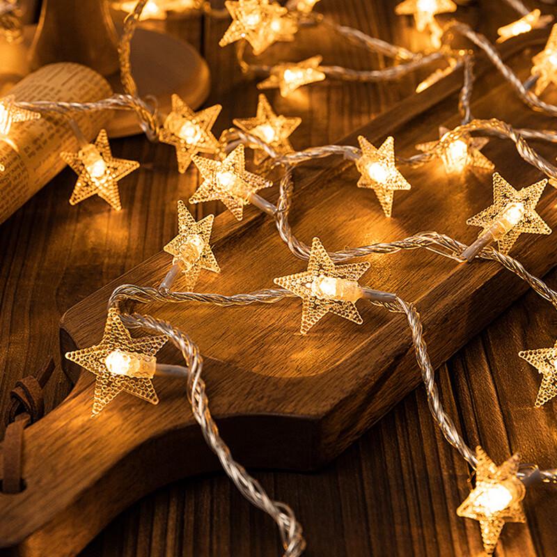LED Star String Lights