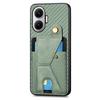 for POCO F7 Case Magnetic Wallet Card Holder Carbon Fiber Cover Texture Case for Xiaomi POCO X7 Pro Redmi Turbo 4Pro Stand Cover