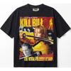Kill Bill Blutiges Prequel 2026 Vintage Filmplakat Grafik Baumwolle Unisex T-Shirt Retro Tarantino Lässige Streetwear Unisex Unisex Shirt