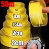 1/1,5/2/3cm PVC Schmuck Schutzfolie Transparente Adsorptionsfolie Neues Klebstofffreies Klebeband