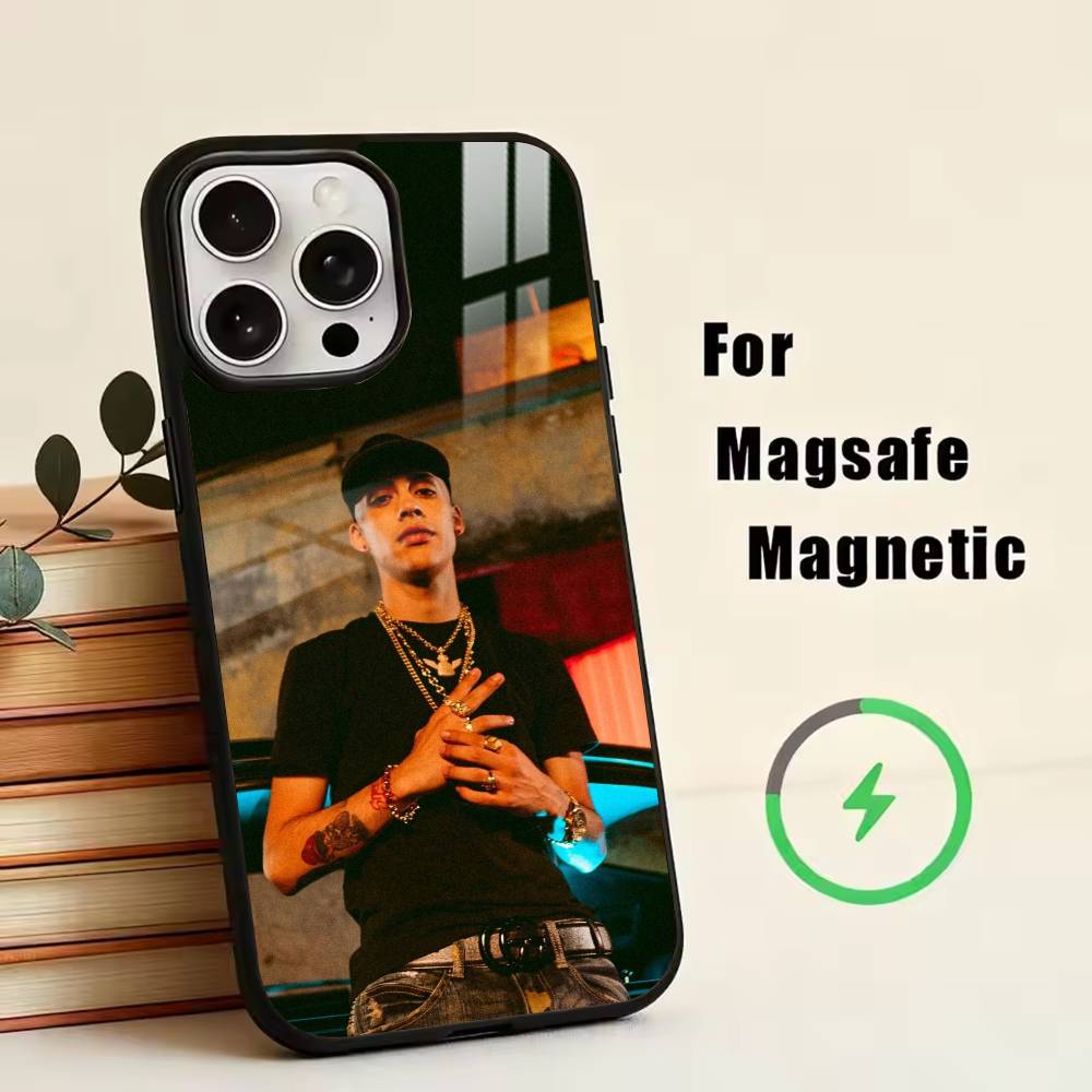 Cris M-J -Singer Phone Case For iPhone17,16,15,14,13,12,11 Plus,Pro Magnetic For Magsafe Wireless Charging