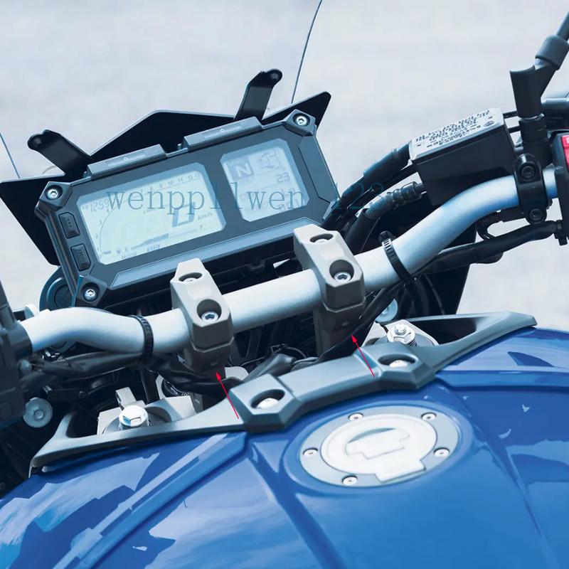 Motorcycle Handlebar Bar Riser Clamp Extend Adapter Mount For YAMAHA MT-09 Tracer 900 Tracer 900GT FZ-09 MT09 2015-UP XSR900 17-