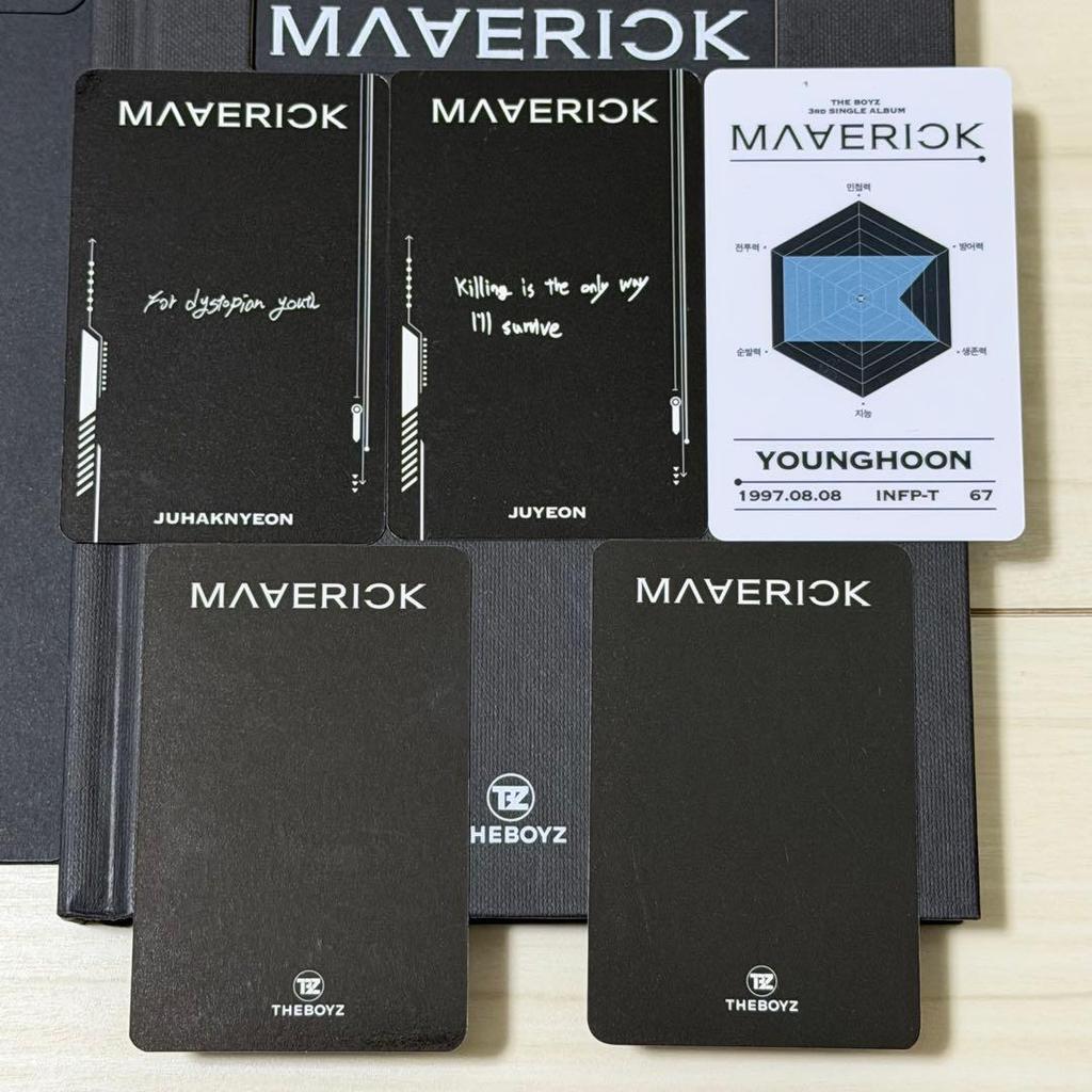 [USED] THE BOYZ MAVERICK Album with all bonuses + 1