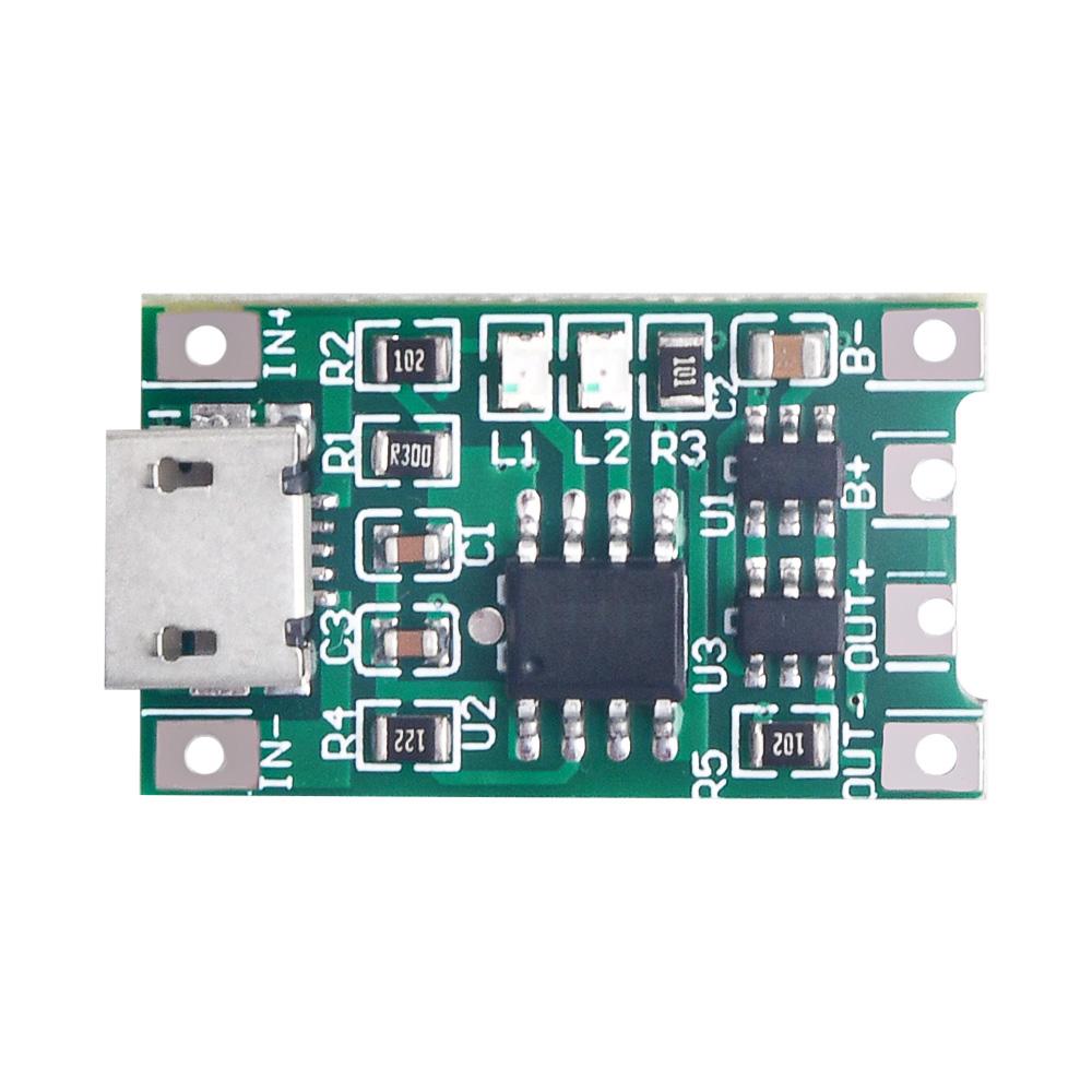 With Protection Dual Functions 5V 3A Mini Micro TYPE-C USB 18650 Lithium Battery Charging Board Charger Module
