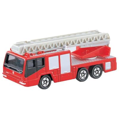 TAKARA TOMY 108 Hino Ladder Fire Truck Miniature Car Toy for Ages 3 and Meets Toy Safety ST Mark TOMICA TAKARA Multicolor "Tomica No. (Boxed)" Up,