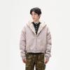 American Retro Fur Collar Jacket Men's Niche Trendy Jacket Cotton Clothes