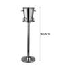 Ice Bucket with Stand Tub Beverage Container Wine Cooling
