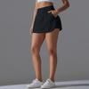 Women's Quick-Dry Anti-Exposure Skort for Tennis, Badminton, and Yoga - High Waist Summer Activewear.