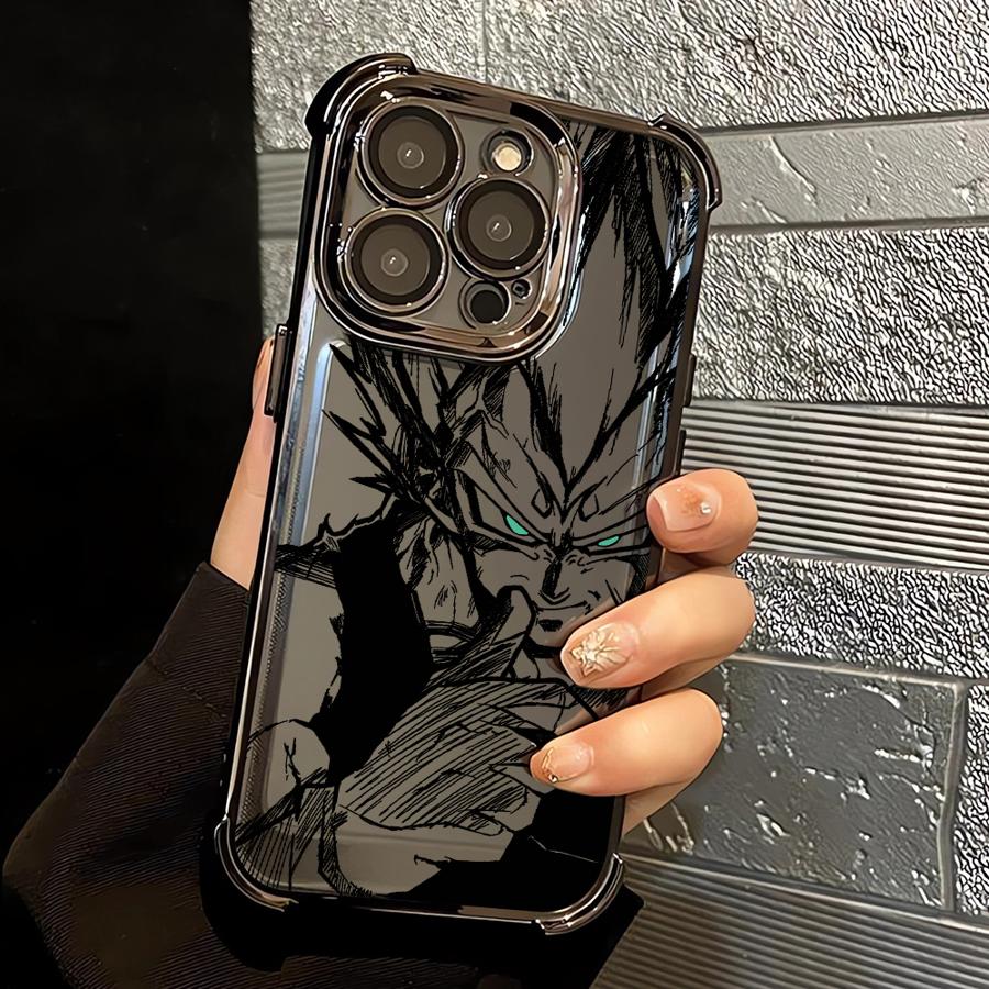 Case for Apple iPhone 15 13 14 Pro 11Pro XR 16Plus XS MAX 12 16 11 15Pro Max Soft Cover Super Vegeta Dragon Ball