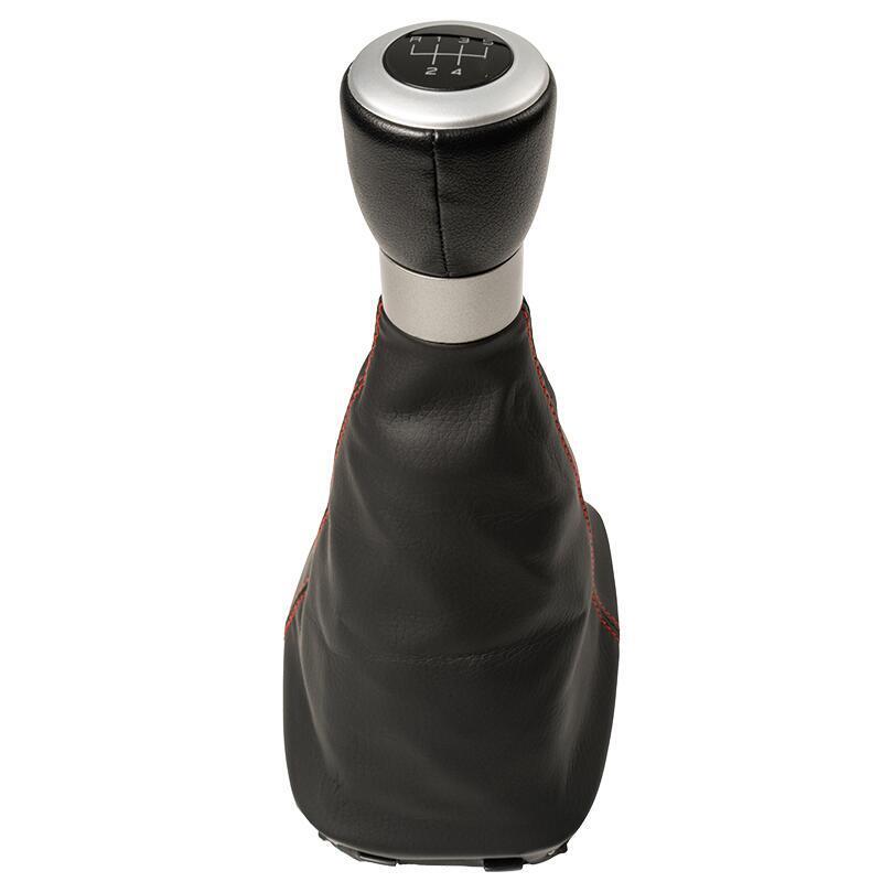 Manual Leather 5/6 Speed Gear Shift Knob Gaitor Boot Cover For Seat Alhambra 2000-2010 Car Styling Accessories Replacement Parts