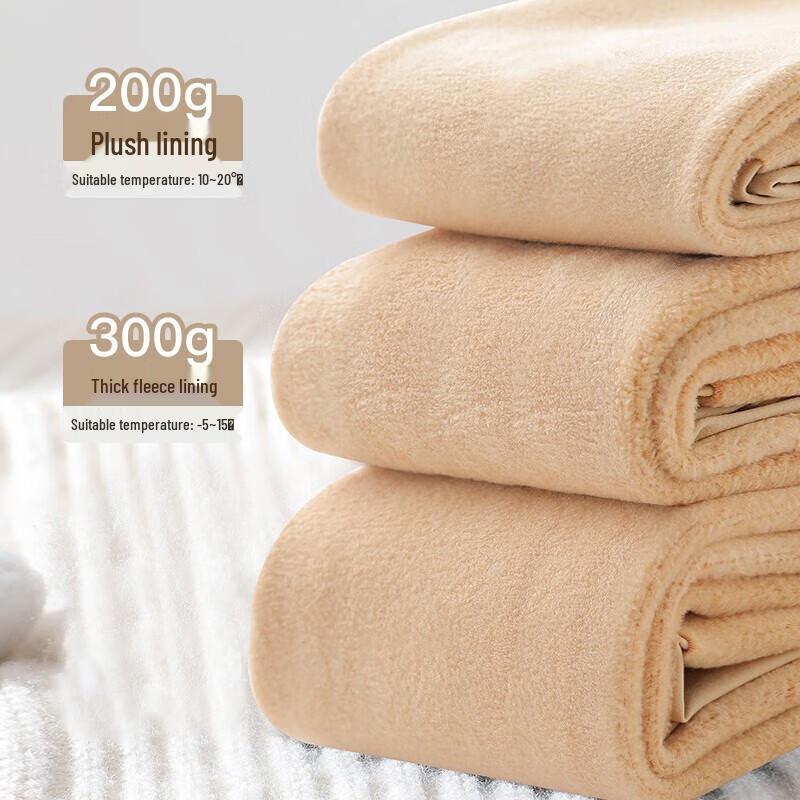 Langsha Women's Faux Sheer Fleece Lined Tights