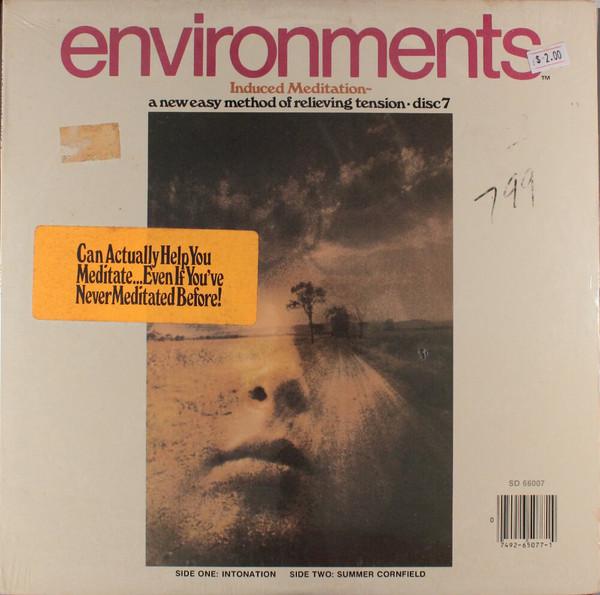 

Виниловая пластинка НЕТ ИСПОЛНИТЕЛЯ Environments Induced Meditation SD66007 Syntonic Resear 1979 Канада Специальные интересы Б/у