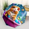 1pc Cute Guinea Pig Bath Time Umbrella with Plastic Handle,Suitable for All Seasons Home Travel Outdoor UmbrellaM1183