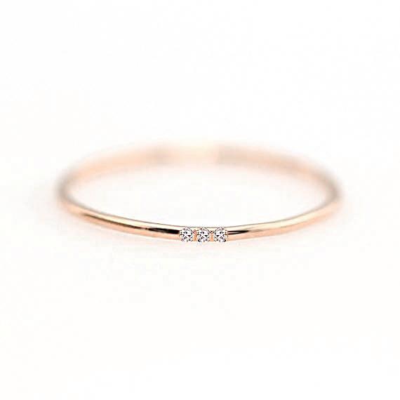 

ZHOUYANG Dainty Rings For Women Micro-inserts Cubic Zirconia Thin Finger Ring Fashion Jewelry Ring KCR101 10