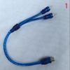 Car Mp3 Audio Rca Y Splitter Cablu Adaptor Cablu Convertor Pentru Amplificator Aux Auto