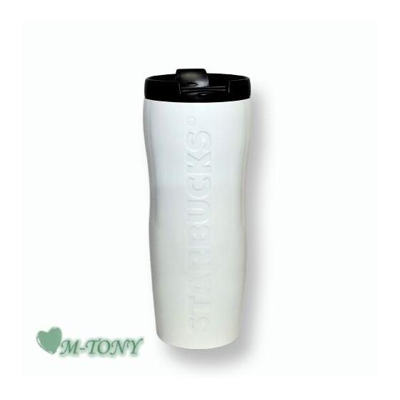 Starbucks SS Stainless Steel Lucy Letter White Tumbler 355ml (12oz)  Overseas Limited Item/Not Released in Japan/Starbucks/Tumbler/Starbucks Mug/Mug