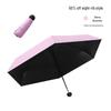 TianXiuMei 8-Rib Blackout UV Protection Folding Umbrella
