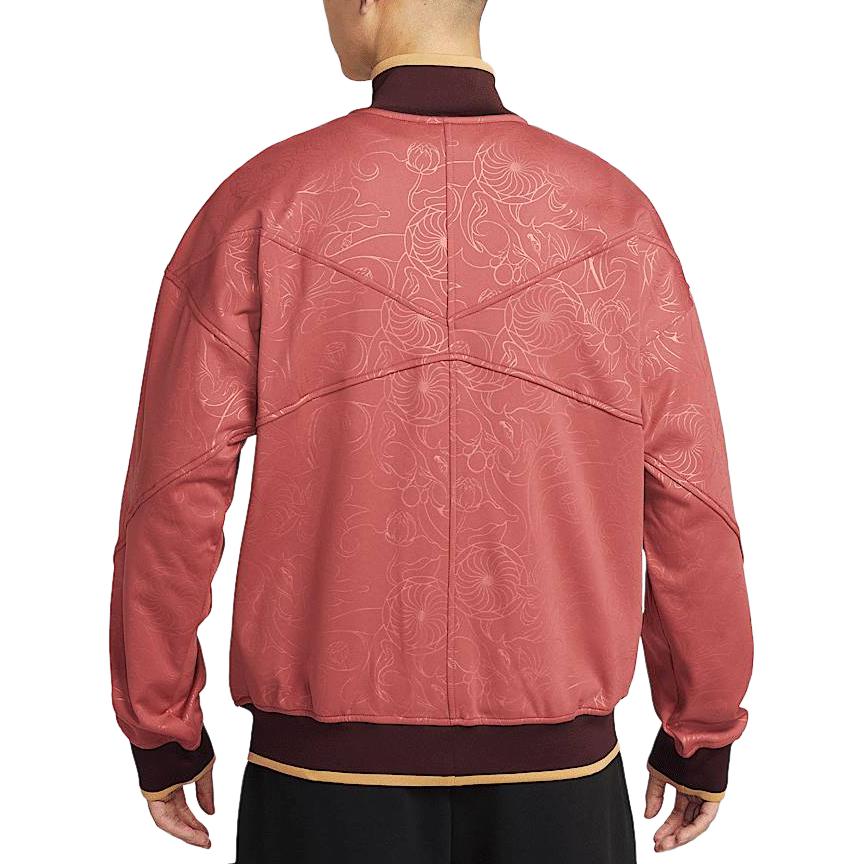 Nike Dri FitAcademy SS25 Pro Anthem Jacket Men's Canyon Rust Orange/Bright Burgundy Red/Club Gold FZ9392-691