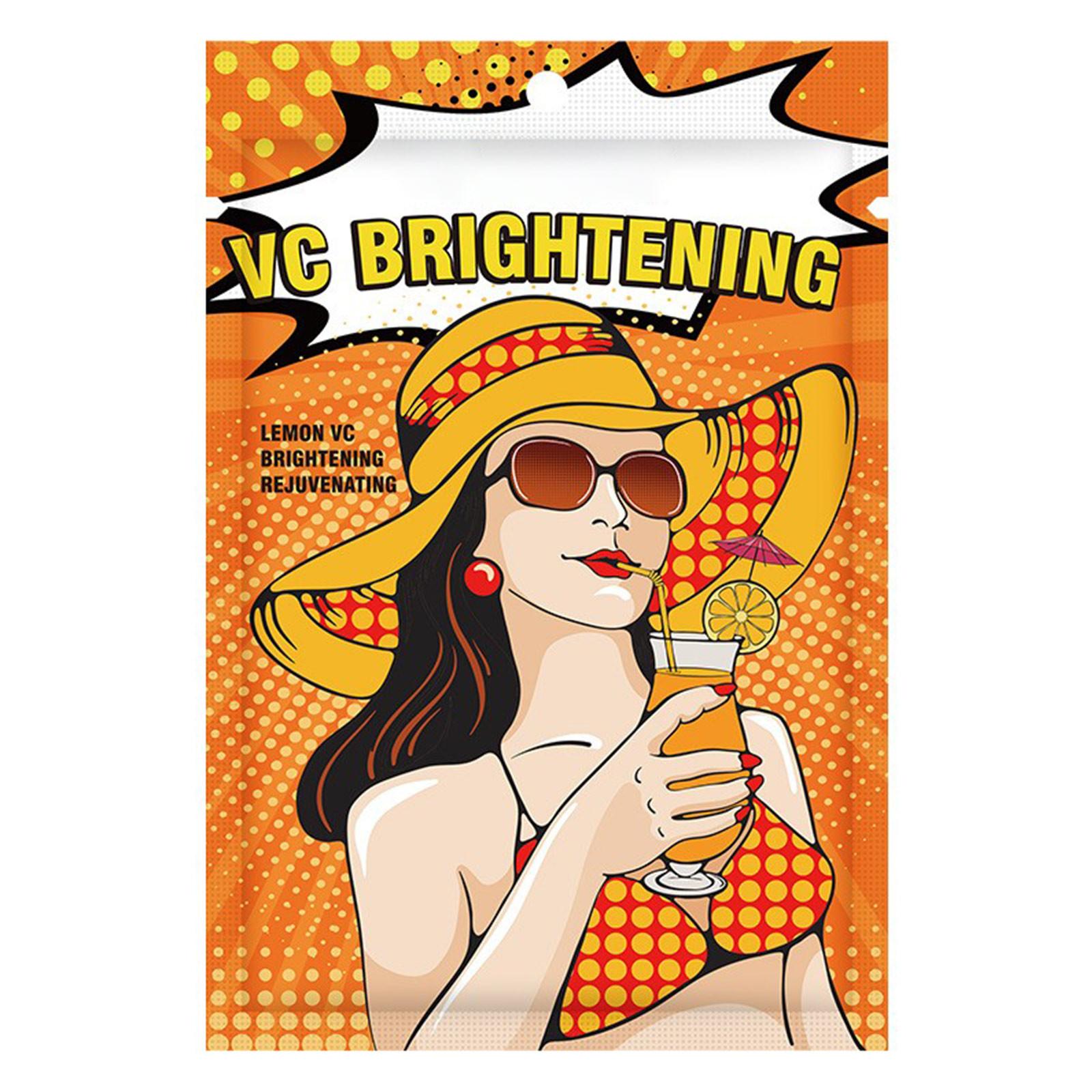 

Увлажняющая маска для лица, наклейка Beauty Fruit Plant Cartoon Facial Mask Sheet 1 шт. 25 мл One Size