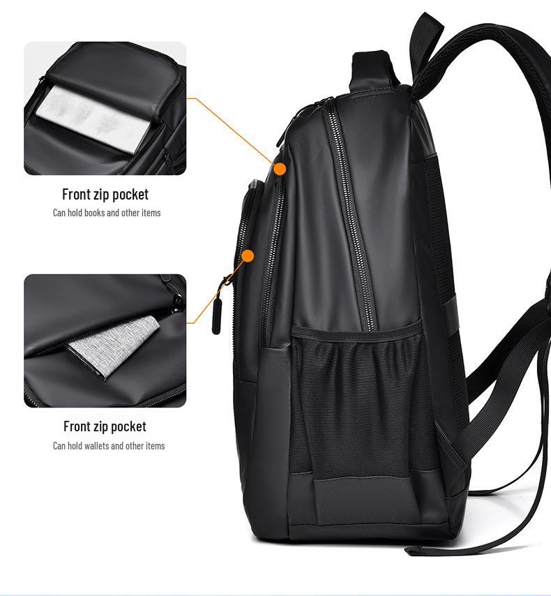 Men's High-End Waterproof Laptop Backpack - Cross-Border Fashion & Travel Schoolbag