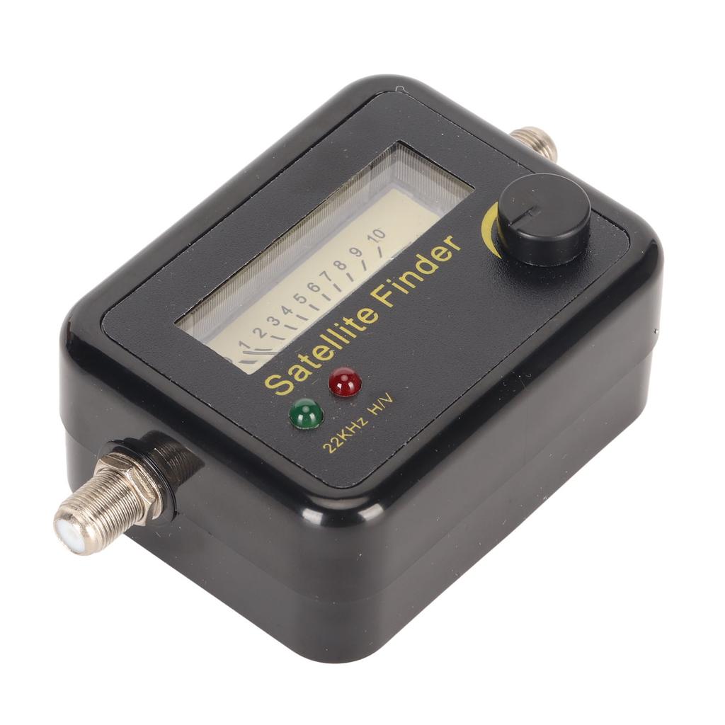 Satellite Strength Meter Ultra Sensitive Portable Digital Satellite Signal Finder Meter with LCD
